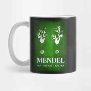 Gregor Mendel Pea and Genetics Mug